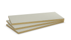 Complexe de doublage composé d'un panneau isolant en laine de roche, double densité, collé à une plaque de plâtre standard ép. 10 mm à bords amincis. - Labelrock BA10 standard L 2700 x l 1200 x ép 100+10 (mm) R=2,95
