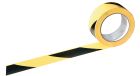 RUBAN ADHESIF NOIR/JAUNE 66MX50MM