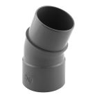 Coude PVC évacuation 20° mâle/femelle Ø50 - COUDE MALE 20° D 50 80p