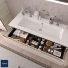 Plan vasque VILNA 705 sans siphon ni bonde de vidage clic-clac MINERALSOLID MAT 705 x 460 x 15 mm