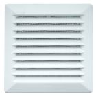 GRILLE FIXE A CLIPSER 100x100 A/M BLANCHE