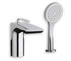 Mitigeur de bain douche BOLLICINE sur gorge 2 trous - chromé