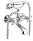 Mélangeur de bain douche BALILLA + accessoires - chromé