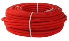 TUBE FLUXO FOURREAU ROUGE COURONNE 100M D 16  - FLEM100FR16