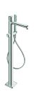 mitigeur bain douche sur pied italy poignee calacatta