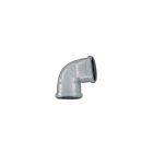 Coude PVC assainissement à joint 87° femelle/femelle Ø110 - COUDE FEM 87° D 110 GRIS JOINT