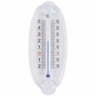 THERMOMETRE FENETRE TRANSP.A VENTOUSE