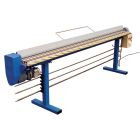 Baguetteuse 3 m Alu motorisée à eng. bag. Ø 16 + automate + potentiomètre