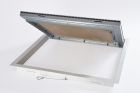 TRAPPE PLAFOND EN PLAQUE DE PLATRE COUPE FEU 60 MIN EN APPLIQUE 600X600 MM
