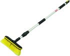 Brosse de lavage 1 face manche télescopique