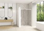 Paroi avec 1 volet coulissant sans seuil - SMART DESIGN C SS 90 Blanc TN D