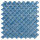 Mosaïque en verre recyclé - 6004/E DIMENSION DARK BLUE BR 36X29MM