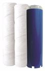 105013 - Kit Excellence - Lot 3 cartouches : 2 filtrantes bobinée 20 microns et 1 anticalcaire-anticorrosion, pour filtrer les impuretés contenues dans l’eau, tout en protégeant l’installation contre le tartre et la corrosion