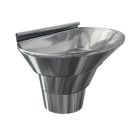 Cuvette 1/2 Ronde D.80x0,65mm NATZINC