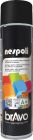 Peinture aérosol acrylique - PROFESSIONNELLE classique brillant noir brillant - 600ml