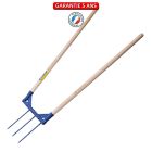 AEROGRIF' 3 DENTS 2 MANCHES DE PELLE 1.10 M