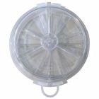 AERATEUR A VOLETS EXTRA-PLAT D.156MM