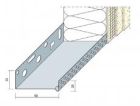 Profilé de départ en aluminium - long. 2,50m x ep. 90mm