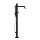 BAIN DOUCHE TRIVERDE MONOCOLONNE SUR PIED SANS MECANISME CHROME NOIR