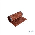 Closoir ROL-MEP Alu 400mmx10M ROUGE TERRACOTA