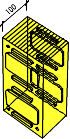 Module complémentaire - Eco-Fix E - long. 1,40m x ep. 100mm
