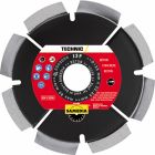 DISQUE SEGMENTÉ - TECHNIC J2P EP7 Ø125 SAMEDIA