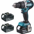 Perceuse visseuse à percussion - DHP484RF3J 18 V Li-ion 3 Ah BL1830 - diam. 13mm (3 batteries)