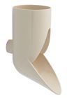 PIED DE CHUTE PROFILE GOUTTIERE TYPE 29 DIAMETRE 80 SABLE    - URWS801S