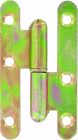 Paumelle de bâtiment bouts ronds Strauss Vonderweidt - Droite - Hauteur 140 mm - Largeur 55 mm - Vendu par 1