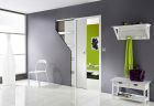 Habillage en pin avec joints acoustiques Sillage 29 simple vantail 2040x630-1030mm