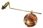 Kit robinet laiton et boule cuivre M12x17