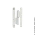 PAUMELLE PARIS BOUT ROND 140x70 GAUCHE ZINGUE BLANC NF