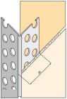 Protège angle perforé aluminium long. 250cm x haut. 25mm