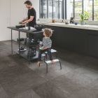 Sol stratifié - Muse Ardoise grise - long. 120cm x larg. 39,6cm x ep. 8mm