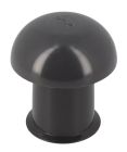 CHAPEAU VENTILATION SANS ANTI INSECTE   DIAMETRE 40 ARDOISE   - UCC4