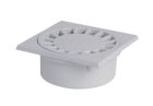 SIPHON COUR 150X150 SORTIES 40/50/63 GRIS CLAIRE - SC456G