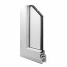 Porte fenêtre ouvrant à la française en PVC - CYBEL ACCESS - sur mesure