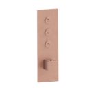 FACADE THERMO TWIST  THERMO 3 SORTIES QUADRI OR ROSE BROSSE