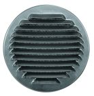 GRILLE RONDE PERS. ALU BRUT D150 VR