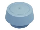 Chapeau Ventilation PVC 100 Gris+Moust