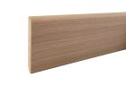 Plinthe Arrondi  M.D.F. Plaqué Chêne brut - Long. 2230 mm x larg. 70 mm x ep. 12 mm