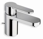 lavabo round chrome + vidage