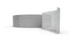 Grille multi-protection alu 60mm (10x50/30x30mm) - rlx de 100m