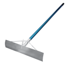 Novaliss - Épandeur à béton aluminium manche bleu - Lame 50cm x 10cm