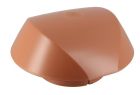 CHAPEAU VENTIL SANS MOUST  DIAMETRE 160 TERRACOTTA  - VVS16T