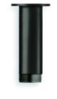 bras de douche plafond 20 cm noir