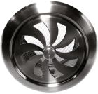 GRILLE INOX REGLABLE D100