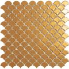 Mosaïque en verre recyclé - 49 MAGIC GOLD SOUL 36X29MM