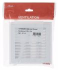 GRILLE MACONNERIE CARREE DEMONTABLE  FERMETURE 100M   - 1F114