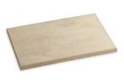 Dalle béton - TESSERA bicouleur côté biseauté - long. 60cm x larg. 40cm x ep. 4,5cm sable